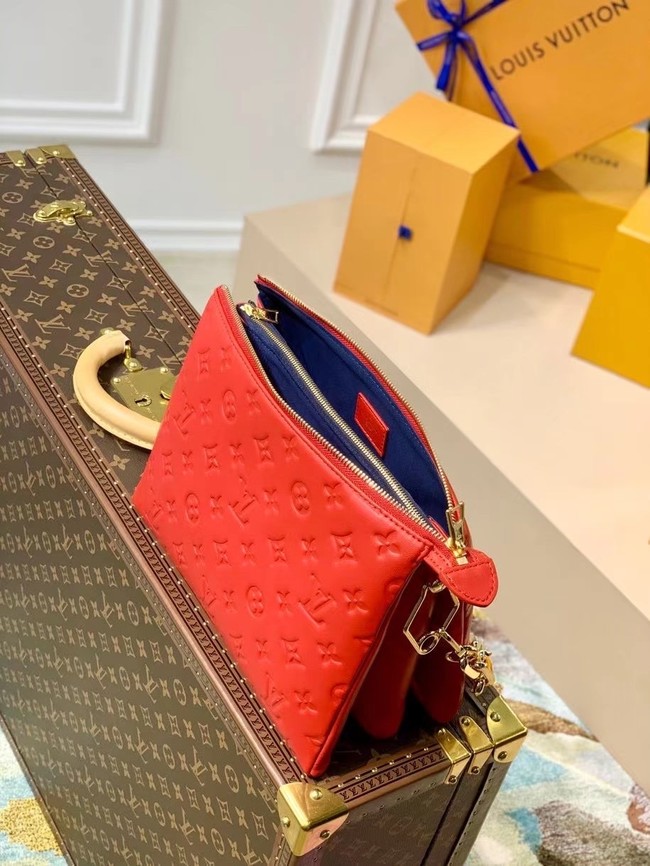 Louis Vuitton COUSSIN PM M57793 red