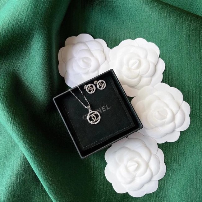 Chanel Earrings Necklace CE6344