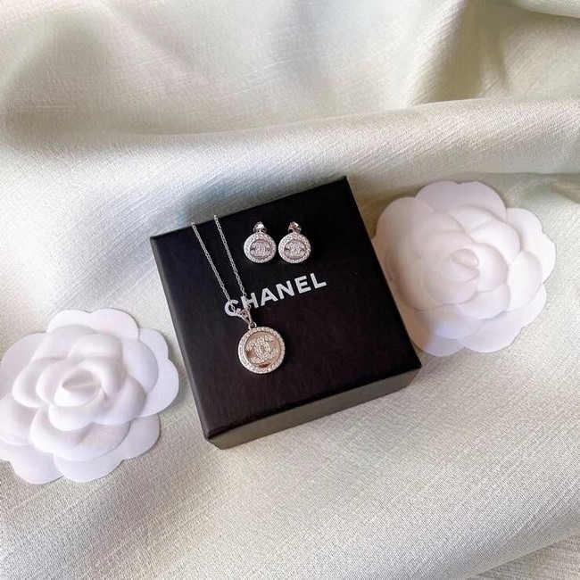 Chanel Earrings Necklace CE6345