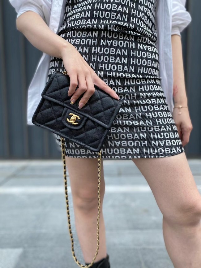 Chanel cross-body bag AS2356 black