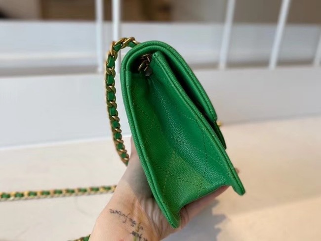 Chanel cross-body bag AS2356 green