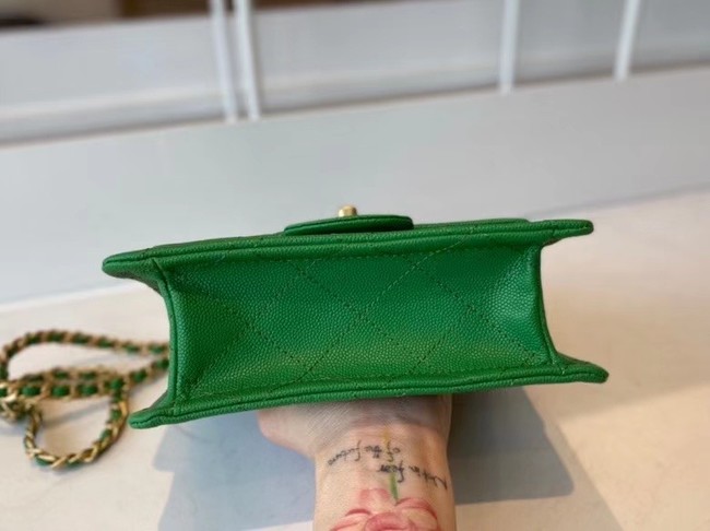 Chanel cross-body bag AS2356 green