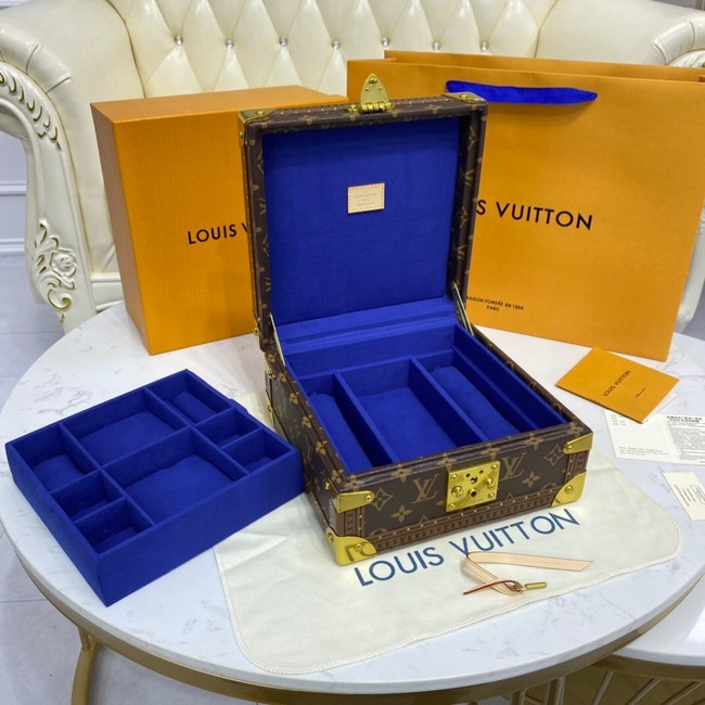 Louis Vuitton NICE JEWELRY CASE M47120 blue