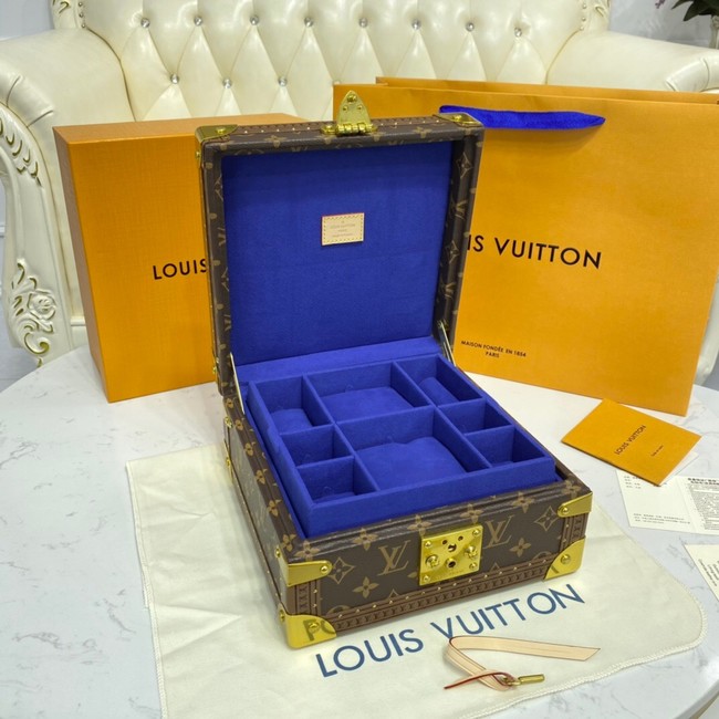 Louis Vuitton NICE JEWELRY CASE M47120 blue