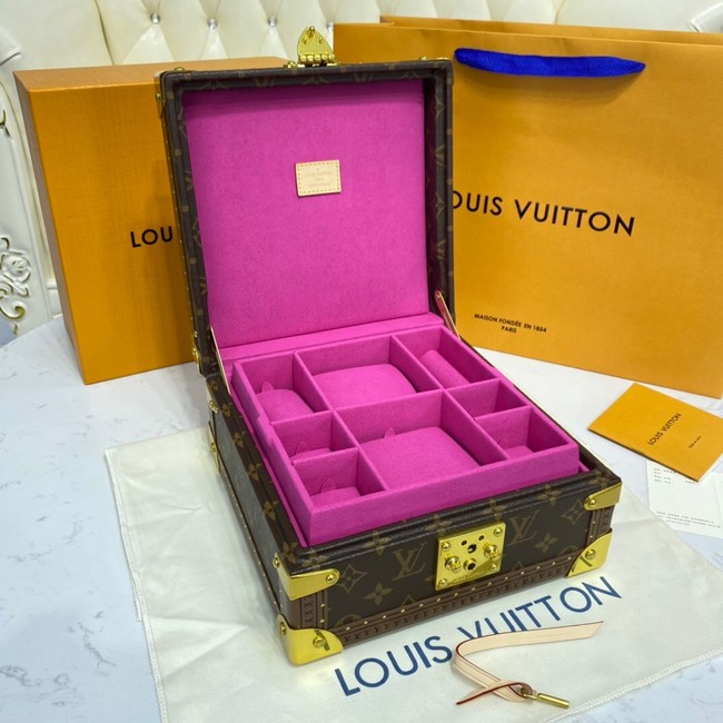 Louis Vuitton NICE JEWELRY CASE M47120 rose