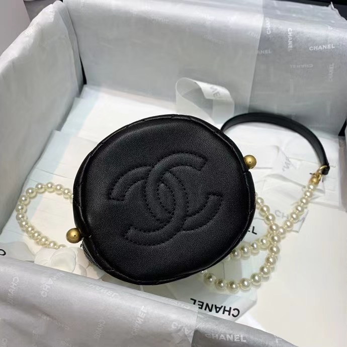 Chanel mini drawstring bag AS2529 white