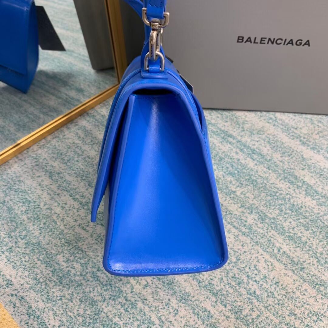 Balenciaga HOURGLASS SMALL TOP HANDLE BAG B108895-1 blue