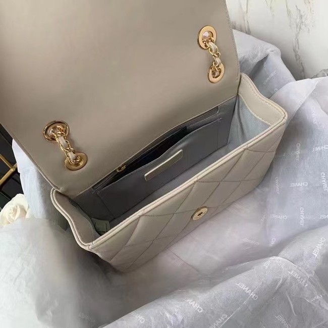 Chanel flap bag AS8830 cream