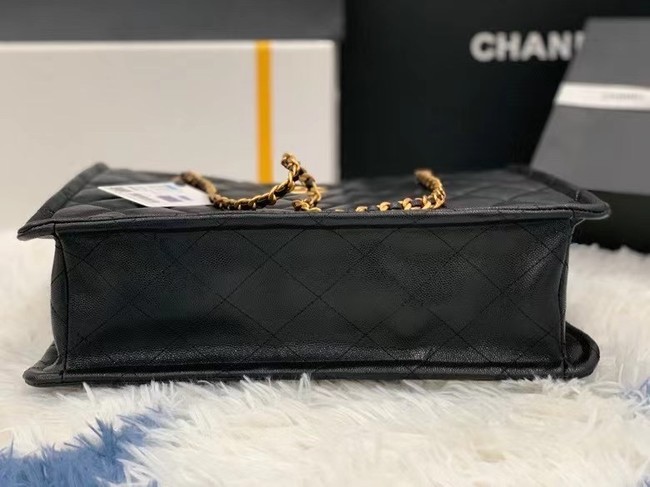 Chanel Original Leather Shopping Bag AS2360 black