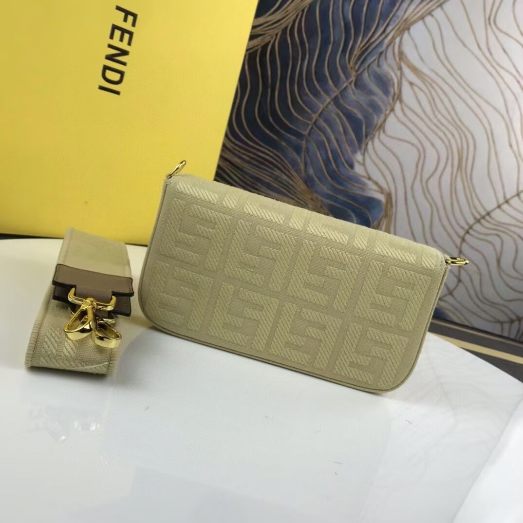 FENDI fabric bag F1230 beige