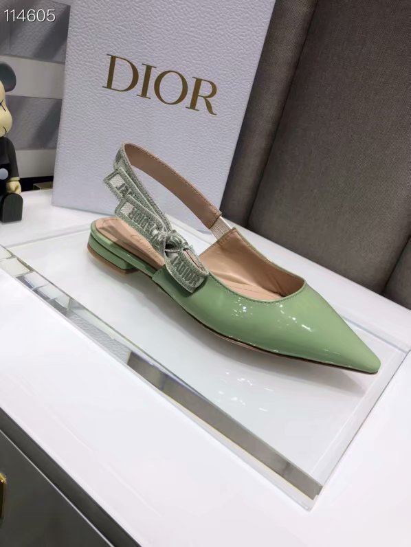 JADIOR SLINGBACK BALLERINA FLAT Calfskin Dior772DJ-3