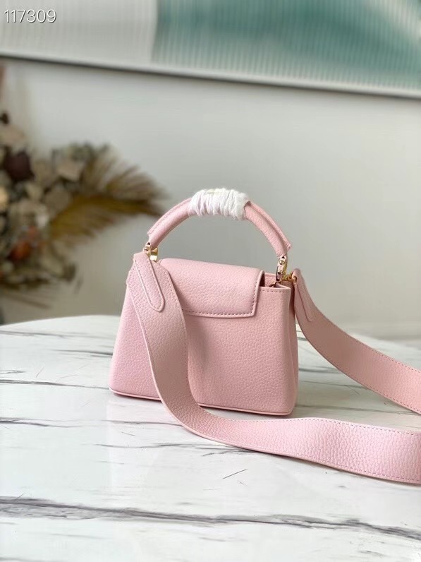 Louis Vuitton CAPUCINES MINI M56983 light pink