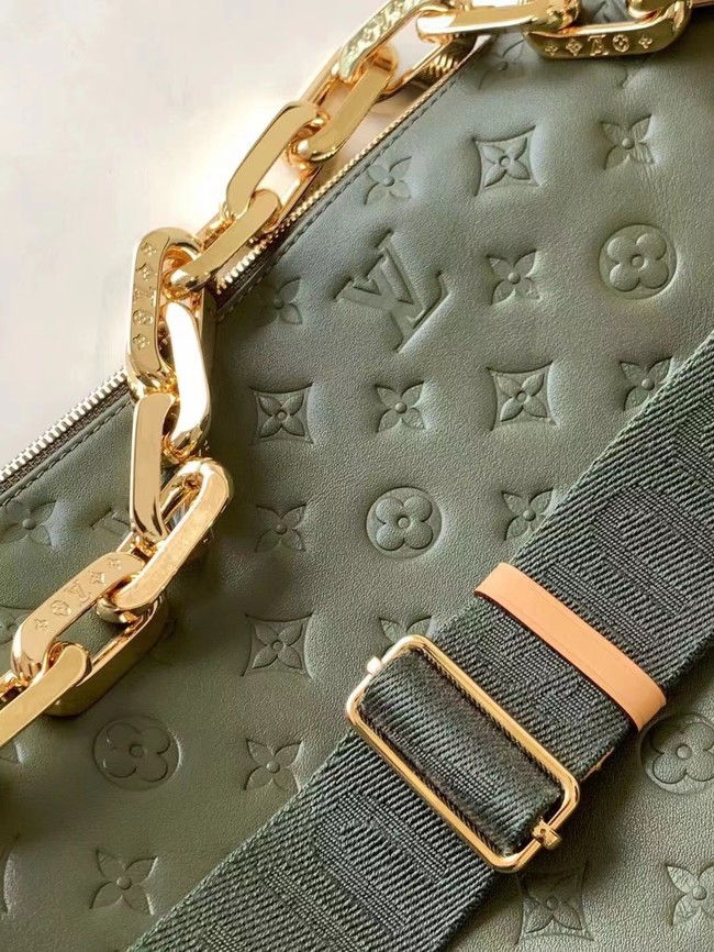 Louis Vuitton COUSSIN MM M57782 Khaki Green