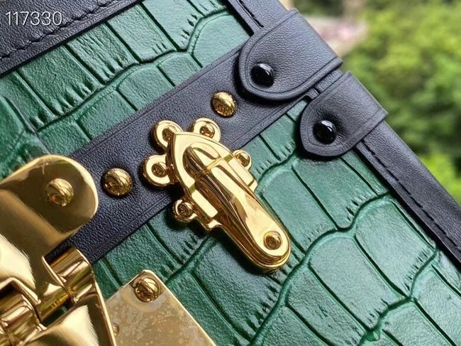 Louis vuitton original PETITE MALLE N92049 green