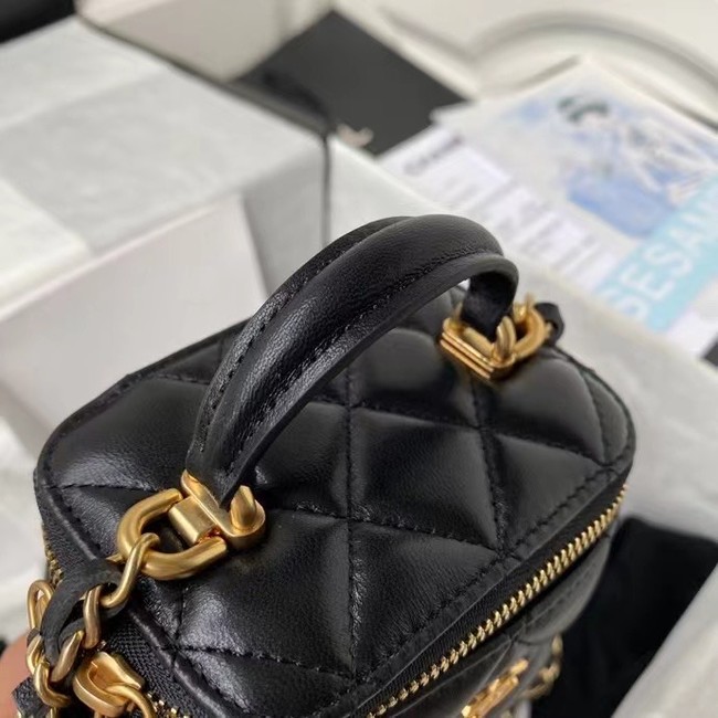 Chanel Original Small classic chain box handbag AP2198 black