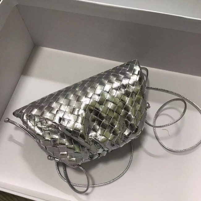 Bottega Veneta MINI POUCH 585852 SILVER