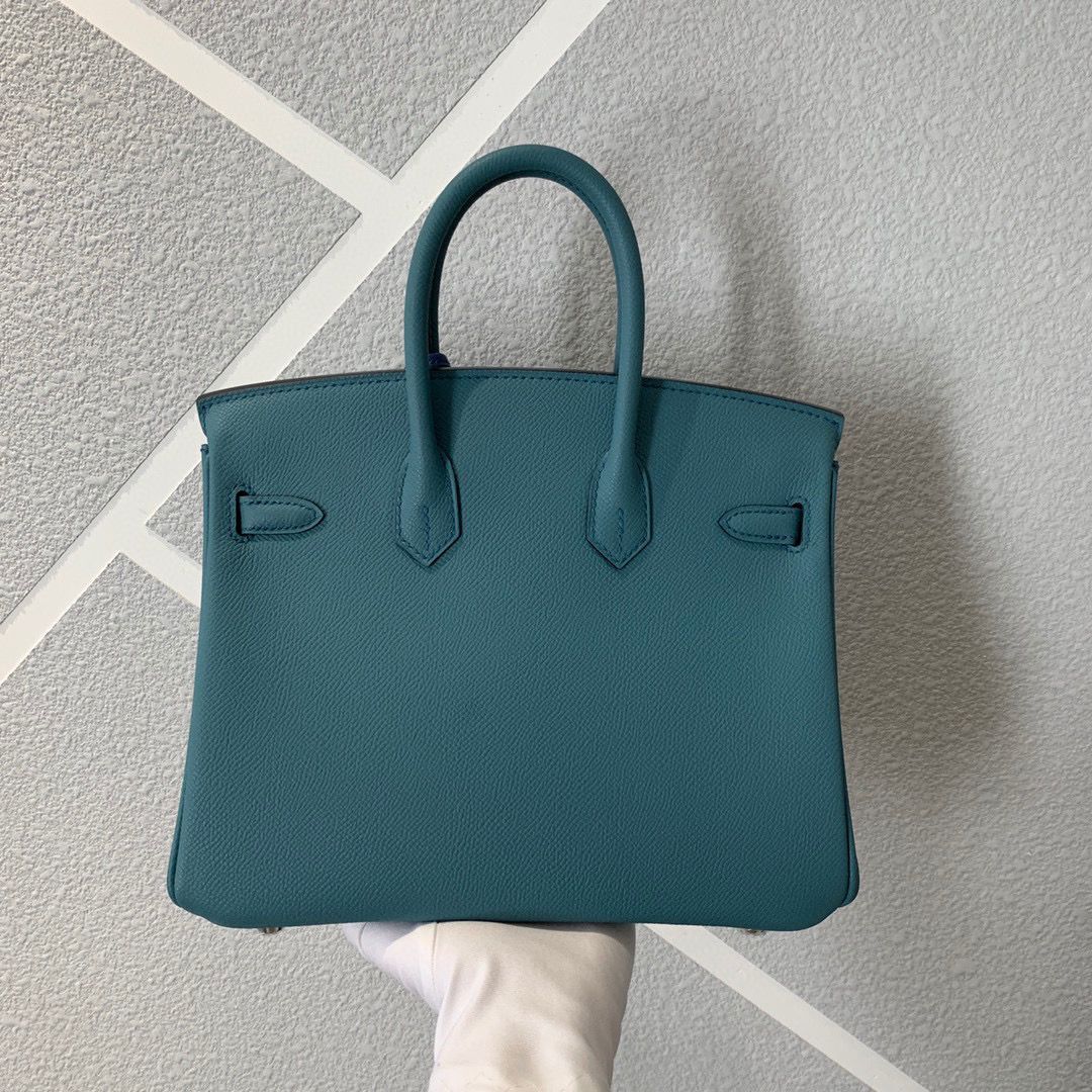 Hermes Birkin 25CM Epsom Bag Original Leather H25E Dark Green