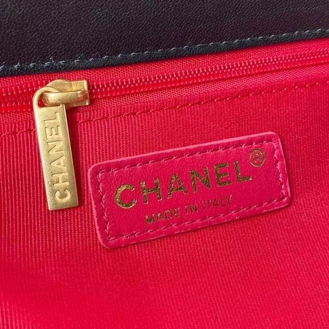 Chanel Flap Shoulder Bag Original leather AS2634 black