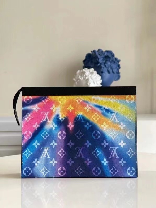 Louis Vuitton POCHETTE VOYAGE MM M61692 blue