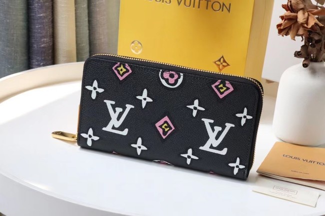 Louis Vuitton ZIPPY WALLET M80683 black