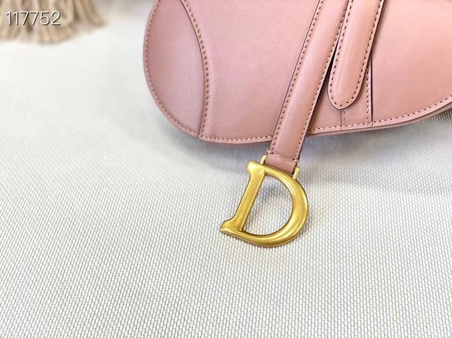 DIOR SMALL SADDLE BAG Calfskin M0445CW pink