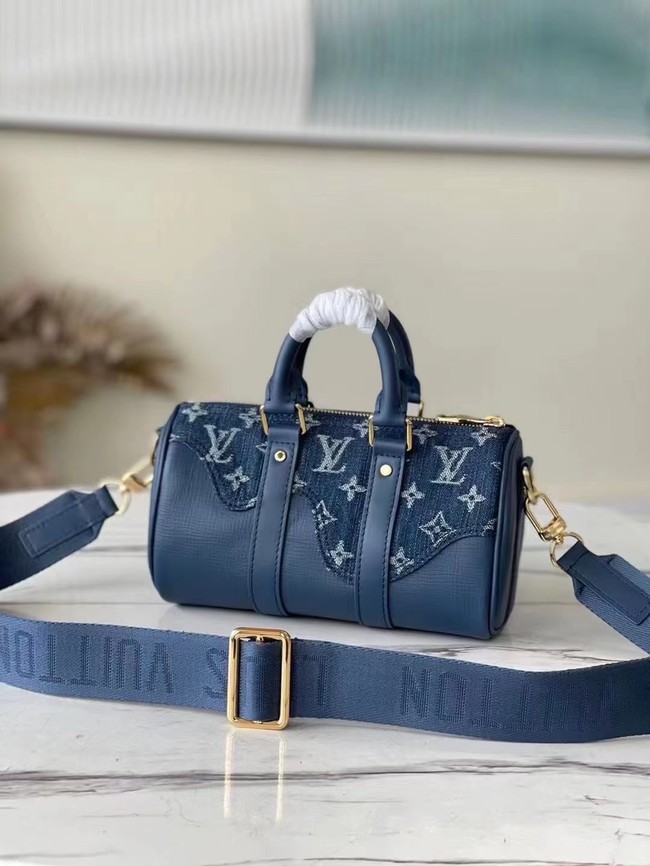 Louis Vuitton CITY KEEPALL M90689 blue