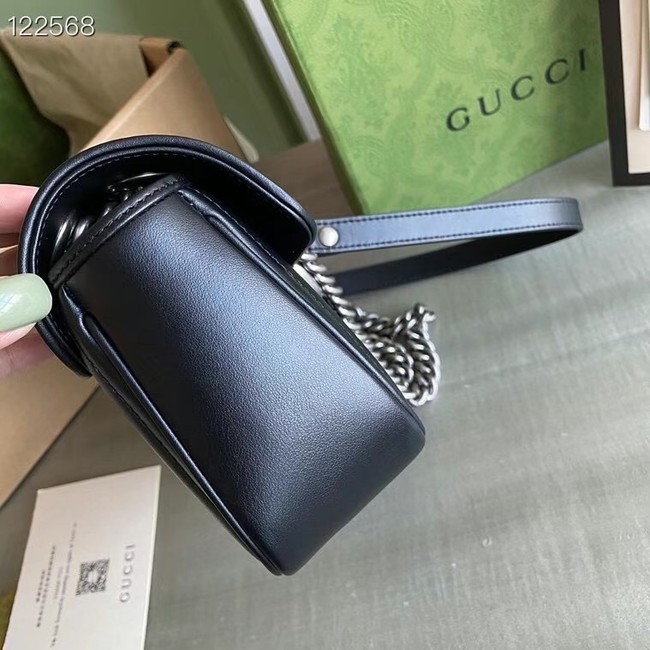 Gucci GG Marmont matelasse mini bag 446744 black