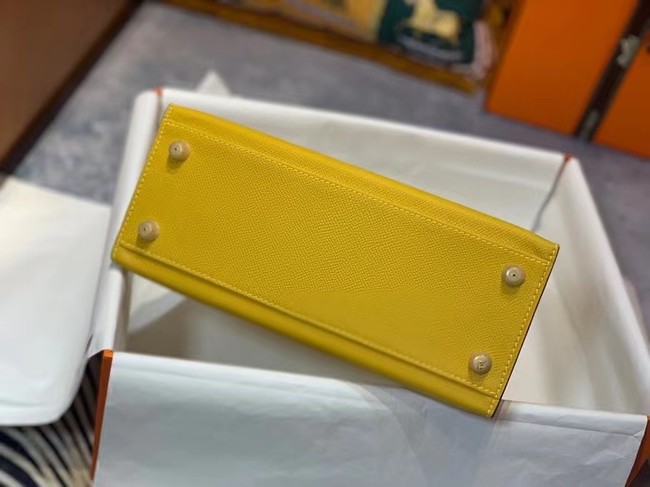 Hermes Original Epsom Leather KEL2578 lemon