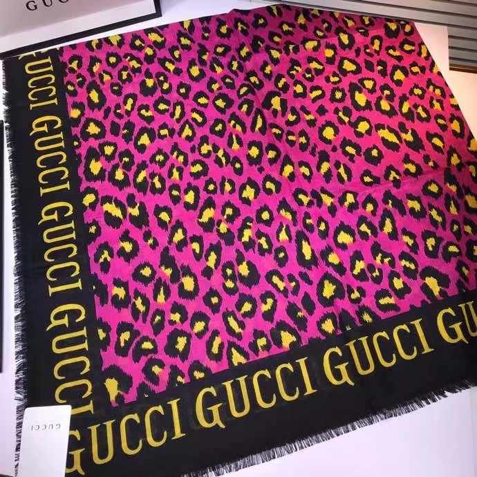 Gucci scarf Wool&Cashmere 33668-3