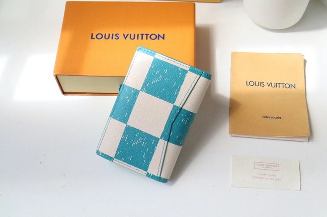 Louis Vuitton POCKET ORGANIZER M60495 light blue