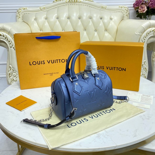 Louis Vuitton SPEEDY BANDOULIERE 20 M58953 blue