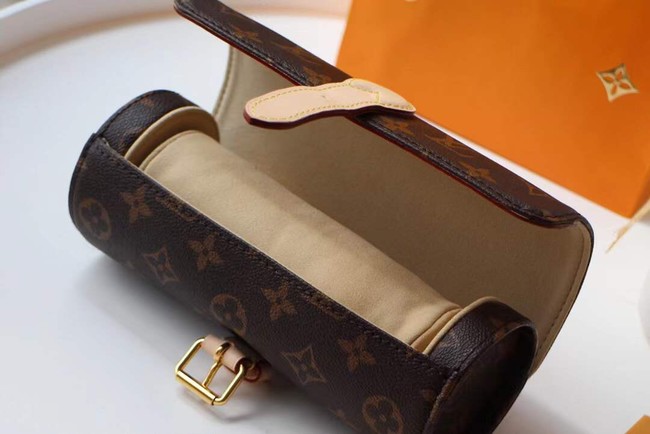 Louis Vuitton Monogram Canvas 3 Watch Case M47530-6