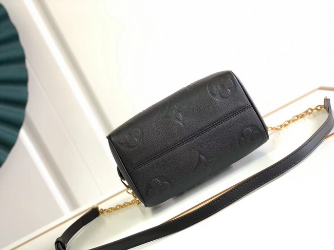 Louis Vuitton Monogram Empreinte SPEEDY BANDOULIERE 20 M58953 black