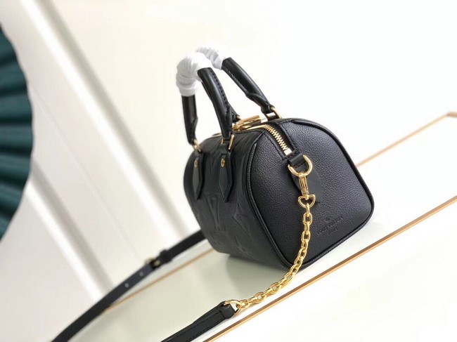 Louis Vuitton Monogram Empreinte SPEEDY BANDOULIERE 20 M58953 black