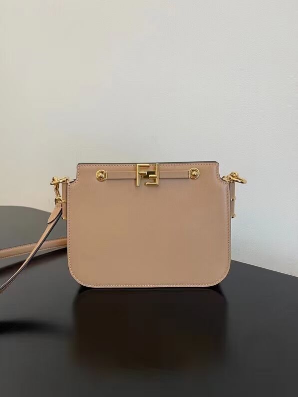 FENDI TOUCH leather bag 8BT349AHK2 Beige