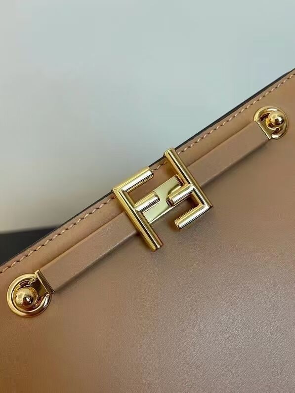 FENDI TOUCH leather bag 8BT349AHK2 Beige