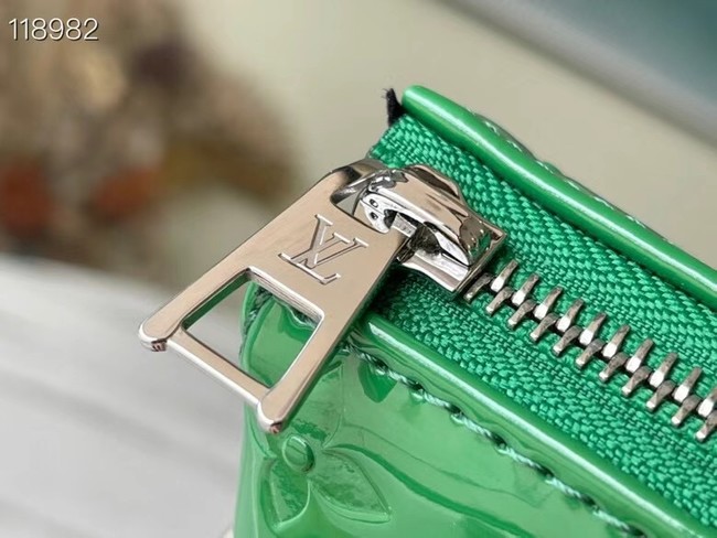 Louis Vuitton Monogram Vernis COUSSIN MM M57783 green