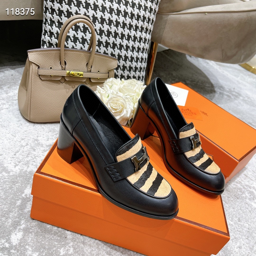 Hermes Shoes HO892HX-3 Heel height 8CM