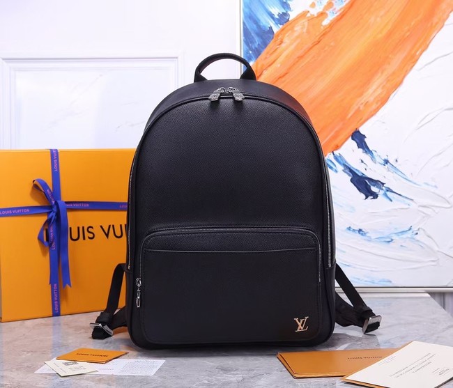 Louis Vuitton Taiga cowhide leather BACKPACK M30258 BLACK