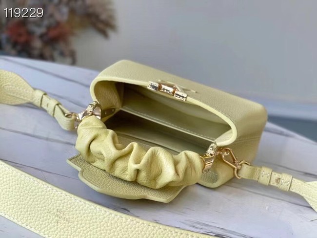 Louis Vuitton CAPUCINES MINI M58586 Ginger Yellow