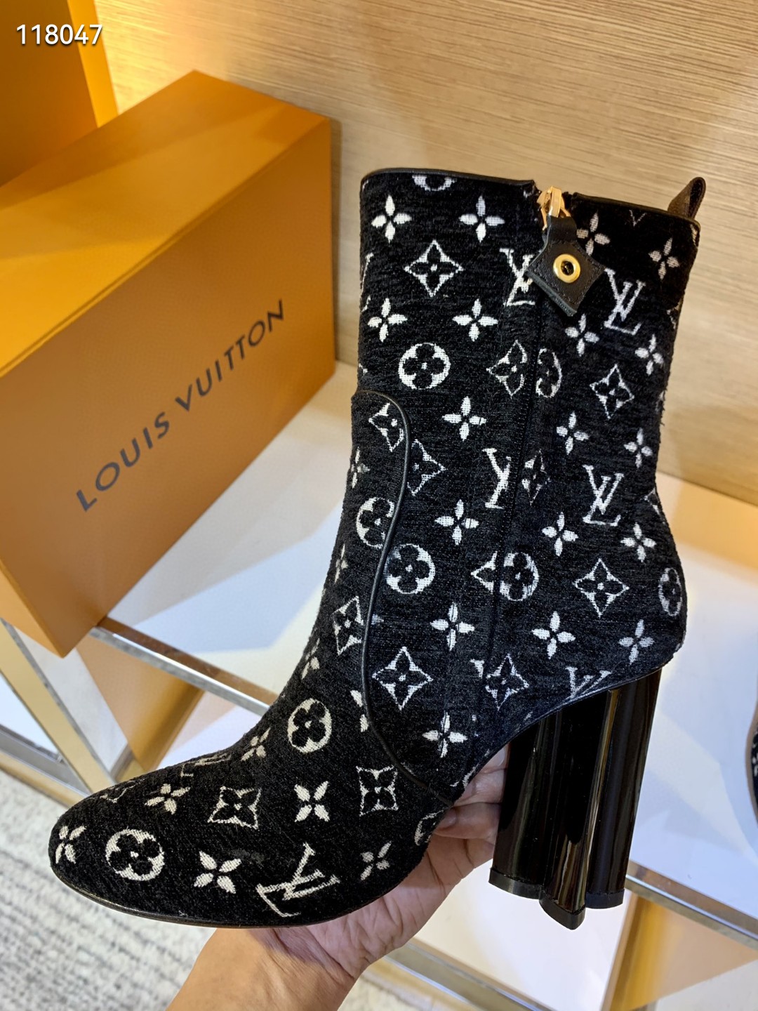 Louis Vuitton Shoes LV1147DS-1 Heel height 9CM