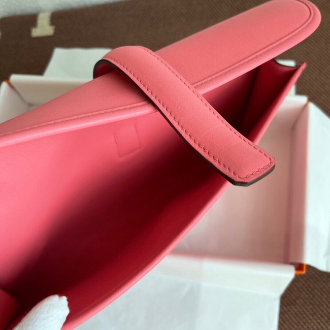 Hermes Original jige swift Leather Clutch 37088 cherry blossoms