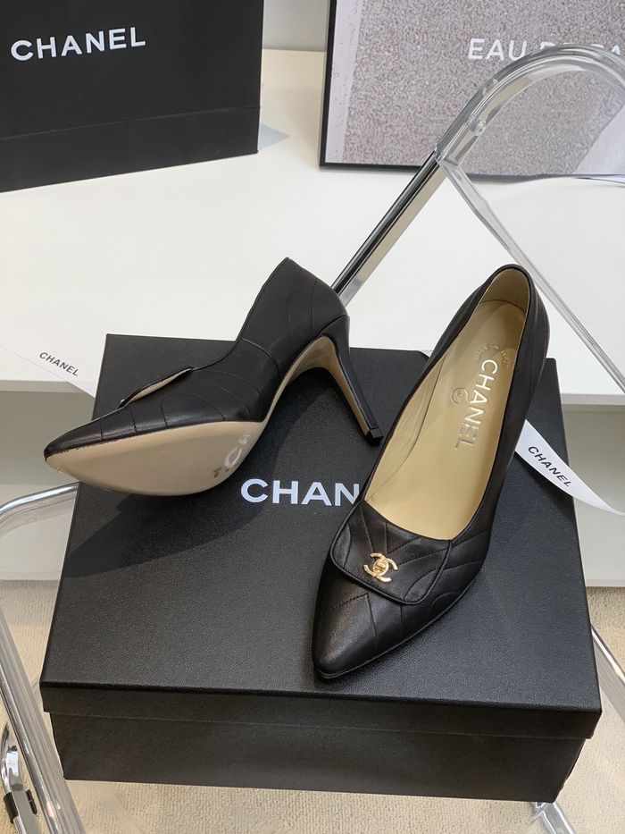 Chanel shoes CH00141 Heel Hight 1CM/8CM