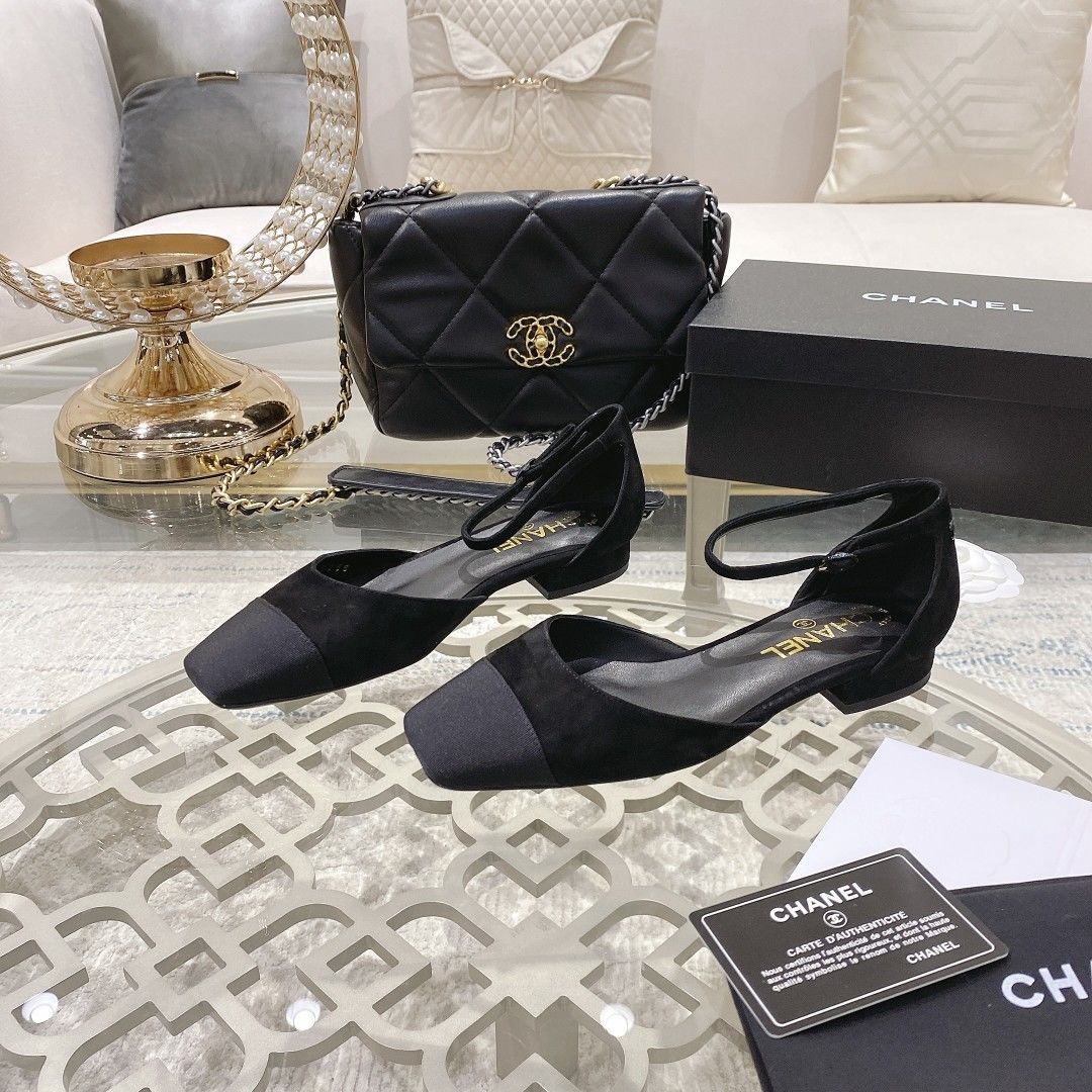 Chanel shoes CH00191 Heel Hight 2.5CM