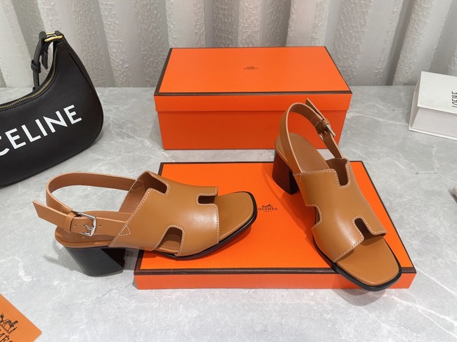 Hermes SANDAL 91085-1 Heel 5.5CM