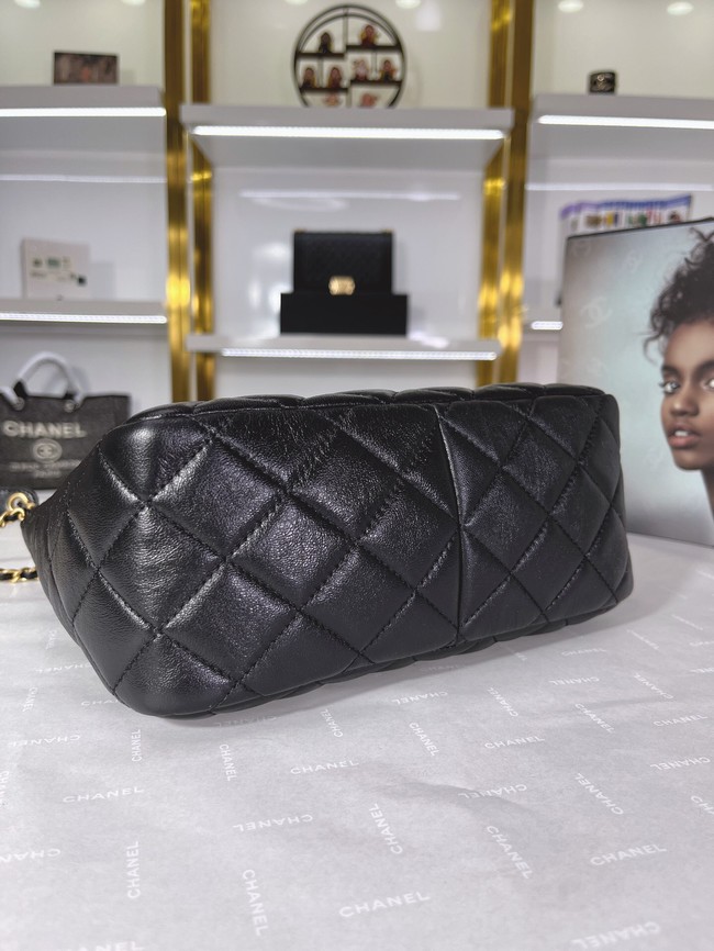 Chanel Calfskin Shoulder Bag AS3112 black