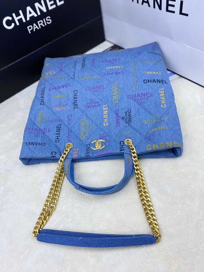 Chanel SHOPPING BAG 2566 blue