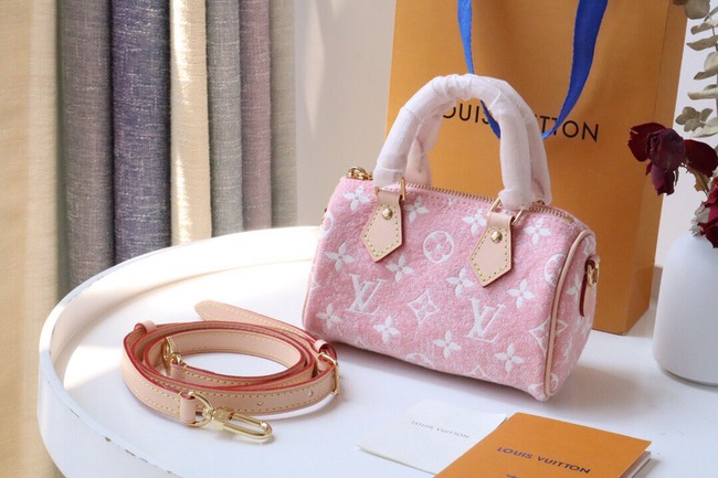 Louis Vuitton NANO SPEEDY M81213 pink