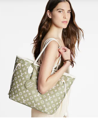 Louis Vuitton NEVERFULL MM M46103 Khaki Green