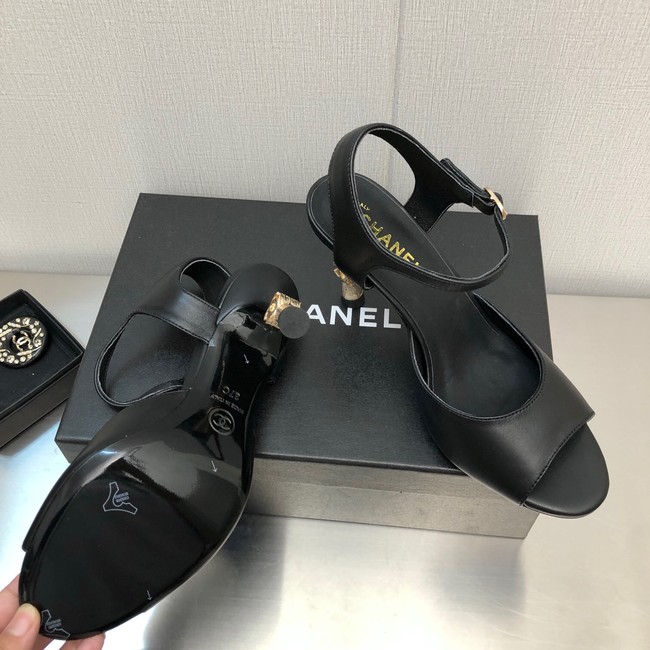 Chanel SANDAL 18535-4 Heel 8CM